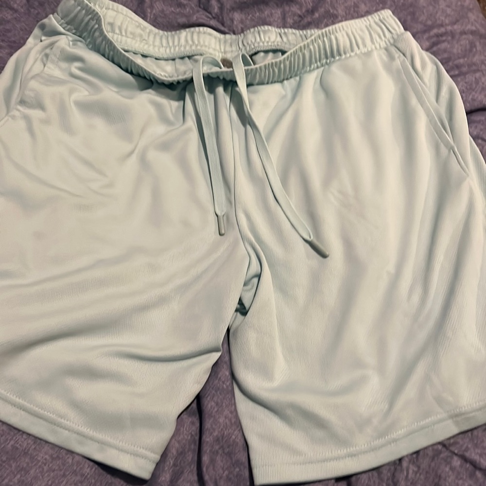 mens teal shorts